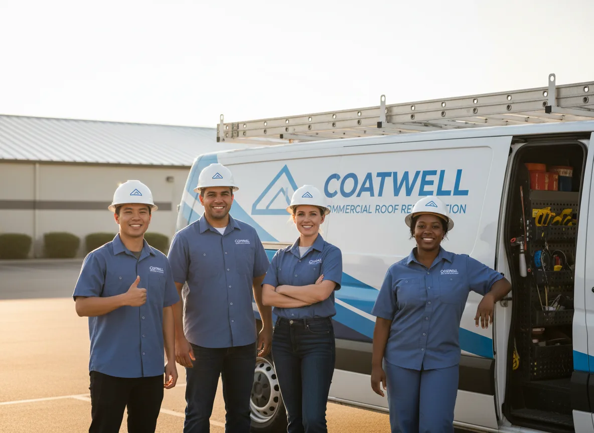 Commercial roof coating company in Cherry Tree, PA